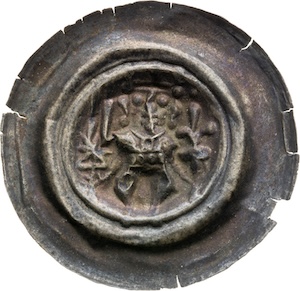 Brakteát Přemysl Otakar II. 3